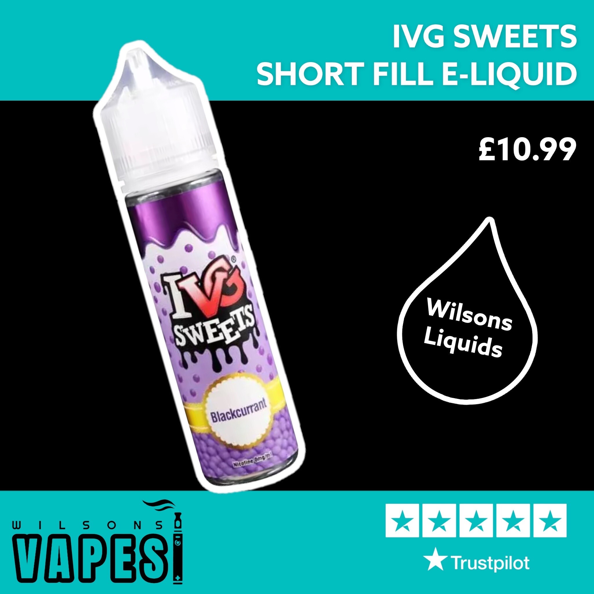 IVG SWEETS SHORT FILL ELIQUID Buy Ecig Liquid Online
